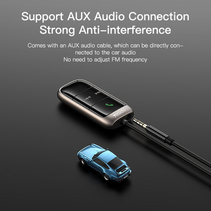 FM-modulator Bluetooth Yesido YAU32, 1 x 3.5mm - 1 x microSD