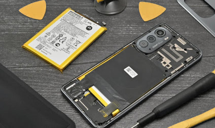 Støtte for batteribytte