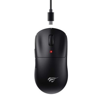 Trådløs Gamingmus HAVIT MS970WB Pro, 800DPI - 12000DPI, BT / Wi-Fi / Kablet, Svart
