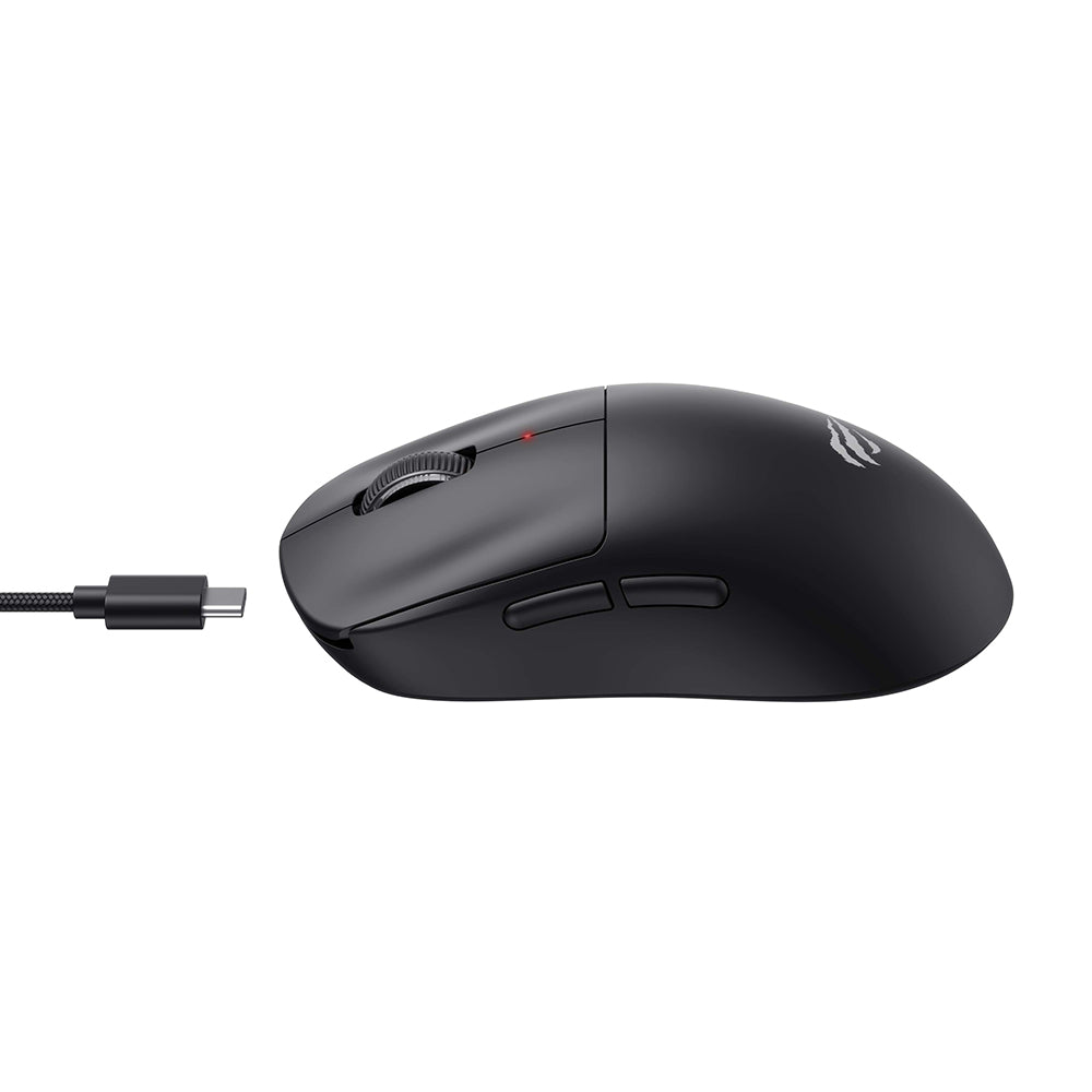 Trådløs Gamingmus HAVIT MS970WB Pro, 800DPI - 12000DPI, BT / Wi-Fi / Kablet, Svart