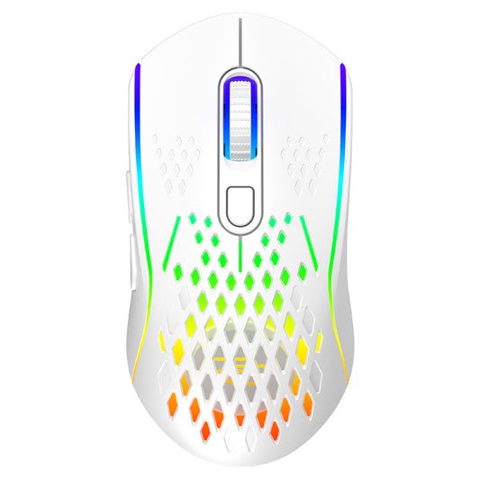 Trådløs Gamingmus Proove Buzz, RGB, 800DPI - 4800DPI, Hvit WMBU00022402
