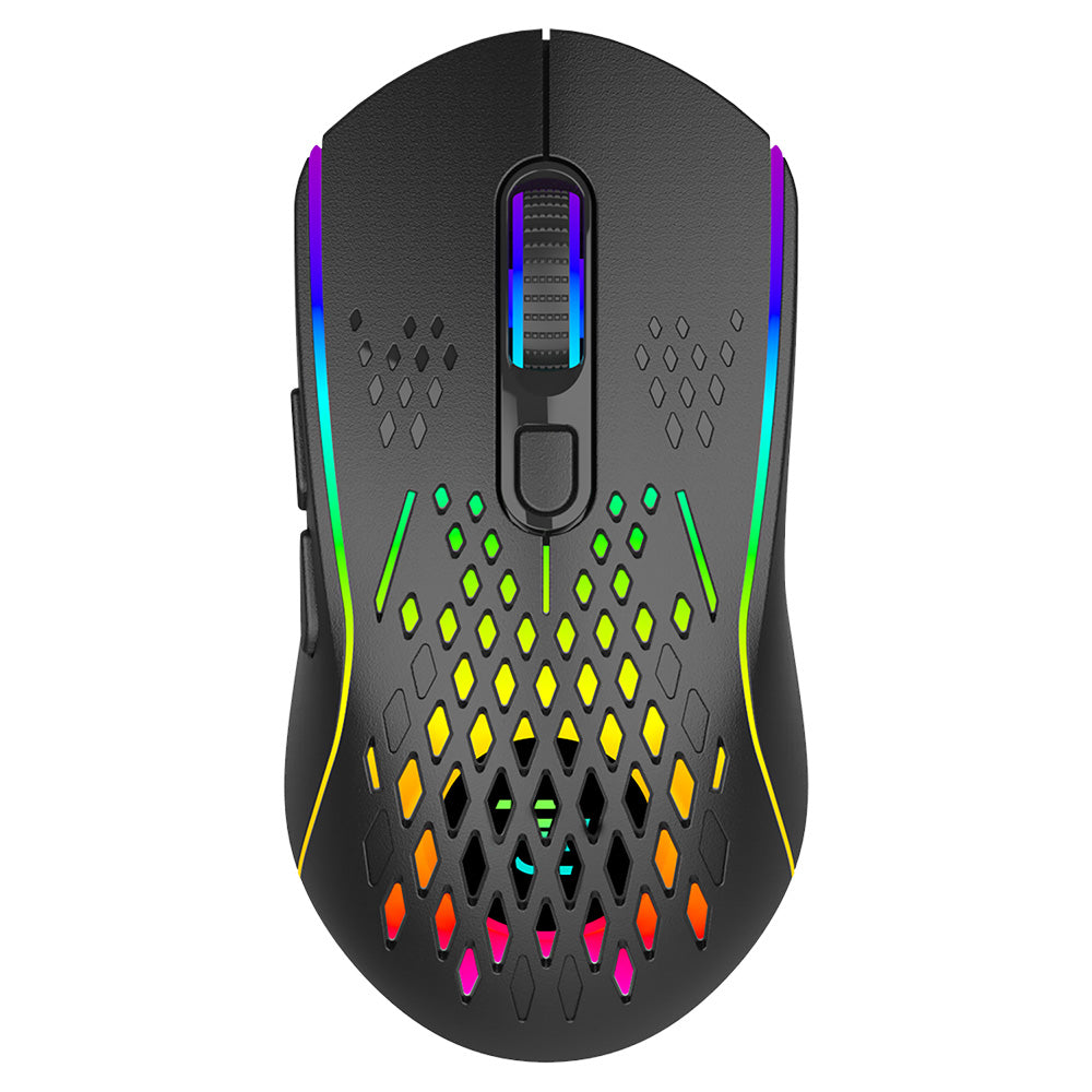 Trådløs Gamingmus Proove Buzz, RGB, 800DPI - 4800DPI, Svart WMBU00022401
