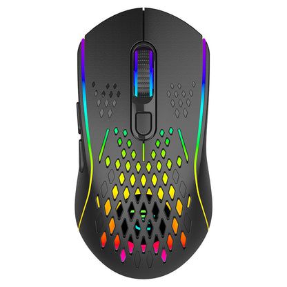 Trådløs Gamingmus Proove Buzz, RGB, 800DPI - 4800DPI, Svart WMBU00022401