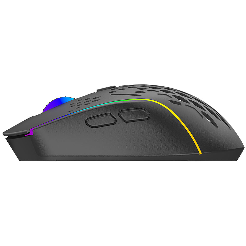 Trådløs Gamingmus Proove Buzz, RGB, 800DPI - 4800DPI, Svart WMBU00022401