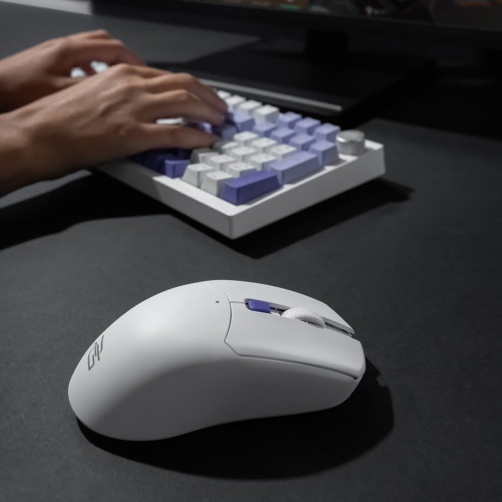 Gamingmus Trådløs Proove Everon, 800DPI - 10000DPI, Hvit WMEV00022002
