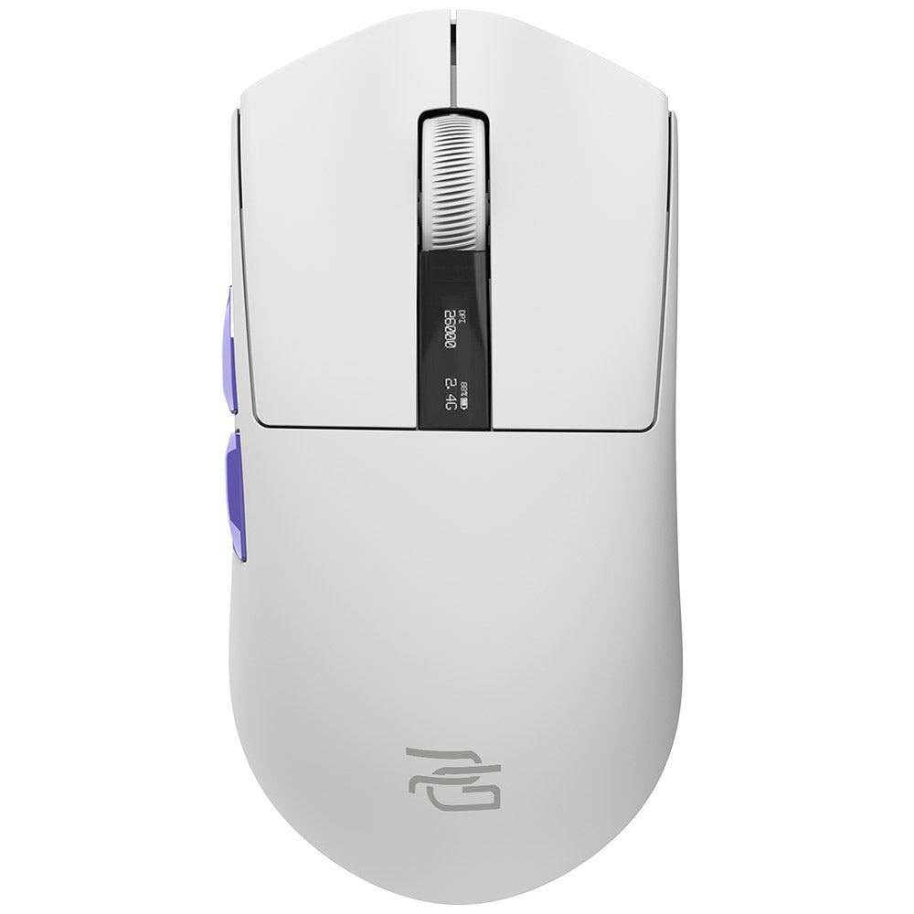 Trådløs Gamingmus Proove Jester, 800DPI - 26000DPI, OLED-skjerm, Hvit WMJS00022002