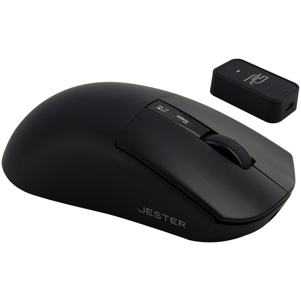 Trådløs Gamingmus Proove Jester, 800DPI - 26000DPI, OLED-skjerm, Svart WMJS00022001