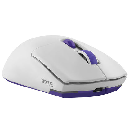 Trådløs Gamingmus Proove Rate Special Edition, 800DPI - 12000DPI, Hvit CMRTWRS03002