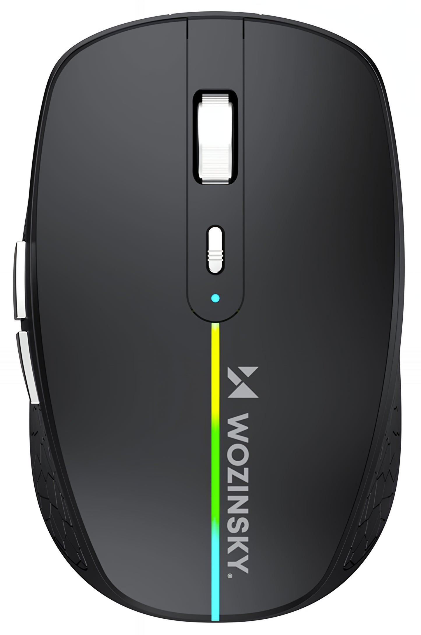 Trådløs Gamingmus WZK WMGK-1132, 1600DPI, RGB, BT / Wi-Fi, Svart