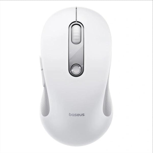 Trådløs mus Baseus F02, 1600DPI, BT / Wi-Fi, Hvit B0203302