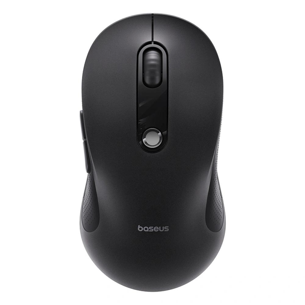 Trådløs Mus Baseus F02, 1600DPI, BT / Wi-Fi, Svart B0203203