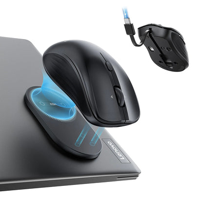 Trådløs mus ESR MagMouse, 800DPI - 4800DPI, BT / Wi-Fi, Svart