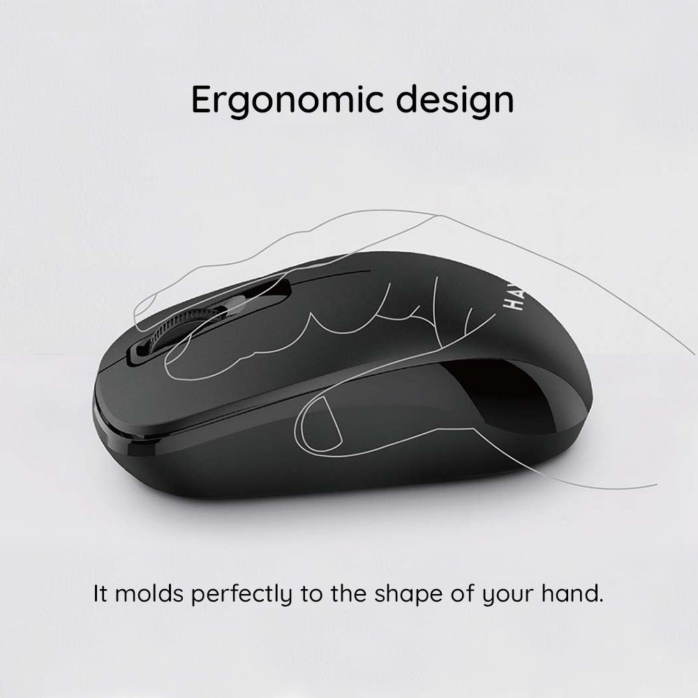 Trådløs Mus HAVIT MS626GT, 1200DPI, Svart