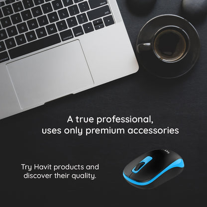 Trådløs Mus HAVIT MS626GT, 1200DPI, Svart