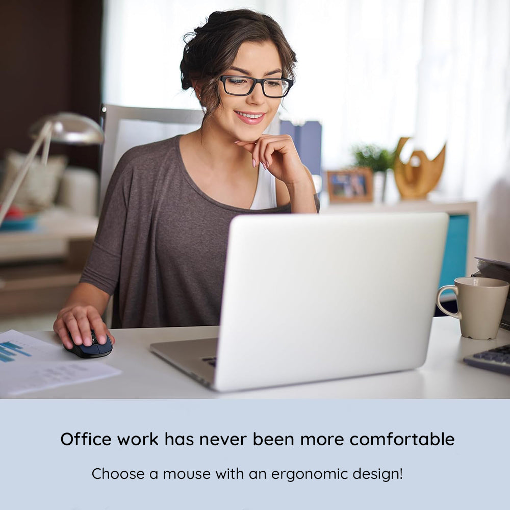 Trådløs mus HAVIT MS989GT, 800DPI - 1600DPI, Svart Blå