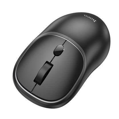 Trådløs Mus HOCO GM25, 1600DPI, BT / Wi-Fi, Svart