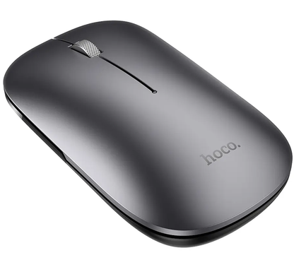 Trådløs mus HOCO GM43, 1600DPI, BT / Wi-Fi, Grå