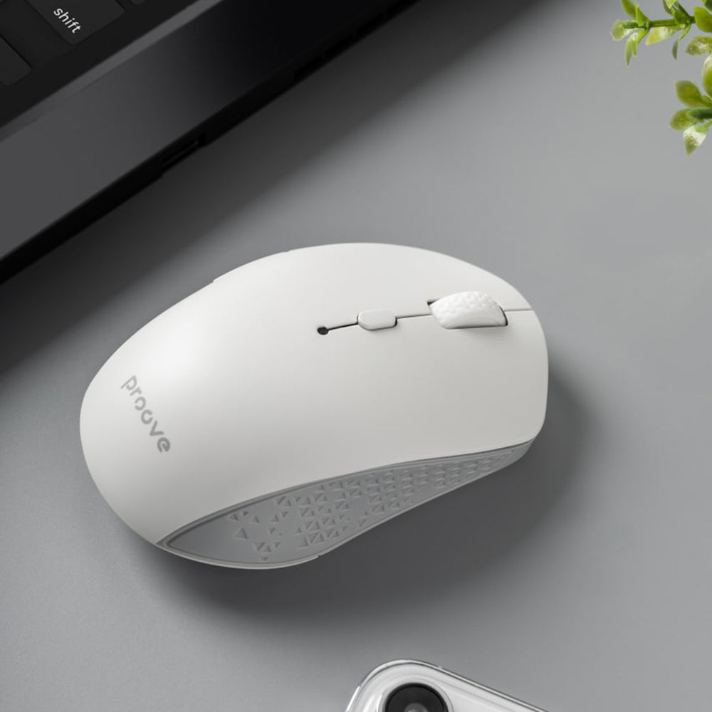 Trådløs Mus Proove Sweeper, 800DPI - 1600DPI, BT / Wi-Fi, Svart WMSW00011001