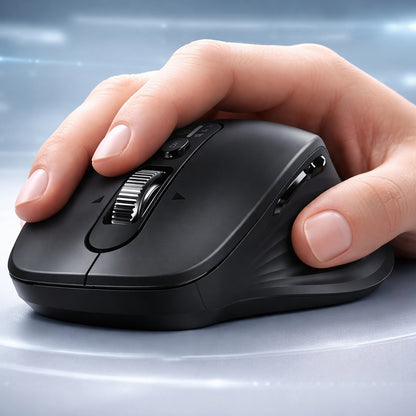 Trådløs Mus UGREEN M752 (75498B), 5000DPI, BT / Wi-Fi, Svart