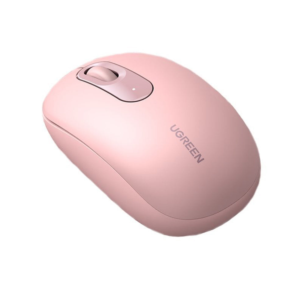 Trådløs Mus UGREEN MU105, 2400DPI, Rosa