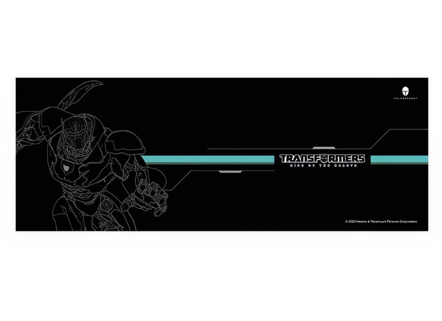 Gaming Musematte Thunderobot P1-950 TF, 950mm x 350mm x 3mm, Svart
