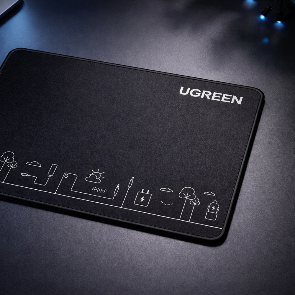 MousePad Gaming UGREEN CY016, 260mm x 200mm x 4mm, Svart