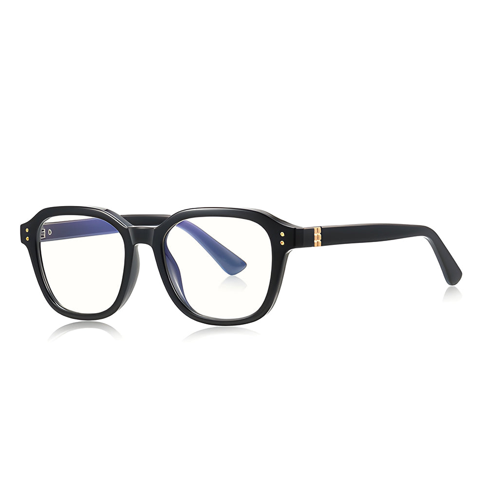 Datamaskinbriller for menn Techsuit 2227, Anti-Blått Lys, Svarte