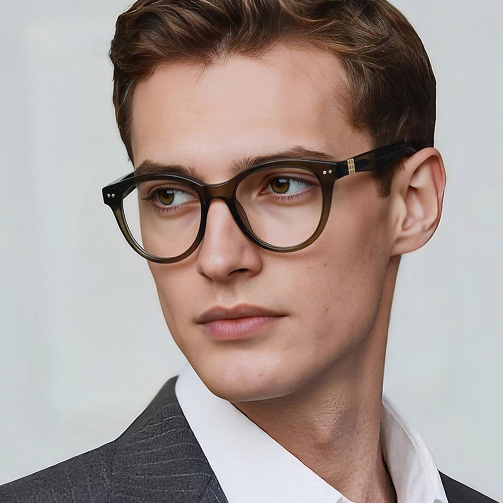 Datamaskinbriller for menn Techsuit 2231, Anti-Blått Lys, Grå