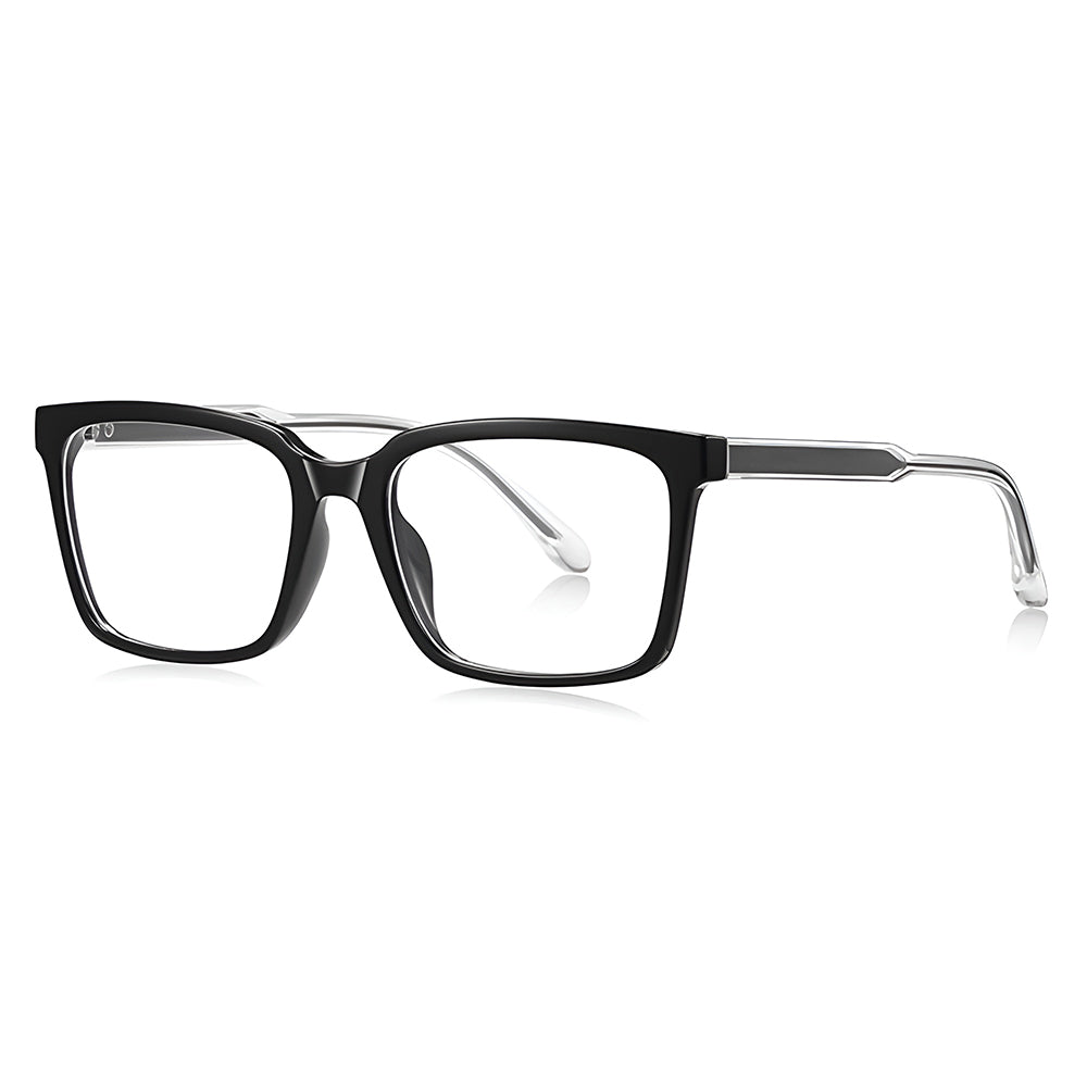 Herre databriller Techsuit LS091, Anti-blått lys, svarte