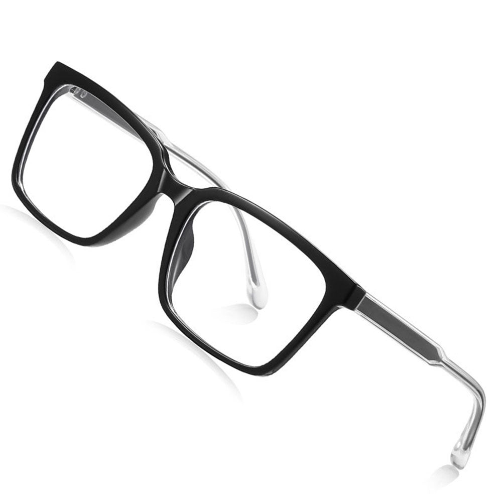 Herre databriller Techsuit LS091, Anti-blått lys, svarte
