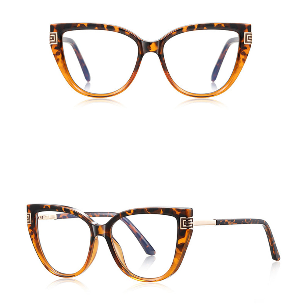 Damebriller for dataskjerm Techsuit 2259, Anti-Blått Lys, Brun