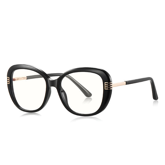 Damebriller for dataskjerm Techsuit 2265, Anti-Blått Lys, Svart Gull