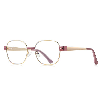 Dame databriller Techsuit 3172, Anti-blått lys, Rosa Gull