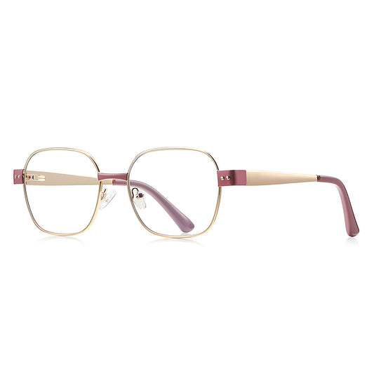 Dame databriller Techsuit 3172, Anti-blått lys, Rosa Gull