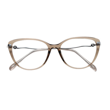 Damebriller for dataskjerm Techsuit 86162, Anti-Blått Lys, Sølv Beige
