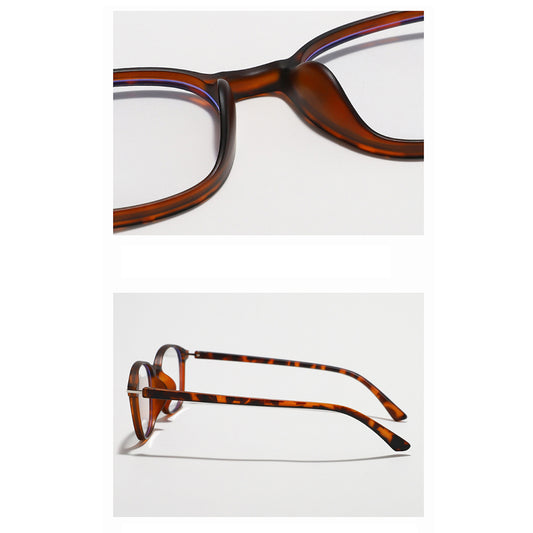 Unisex Data Briller Techsuit 6635, Anti-Blått Lys, Sort Lilla