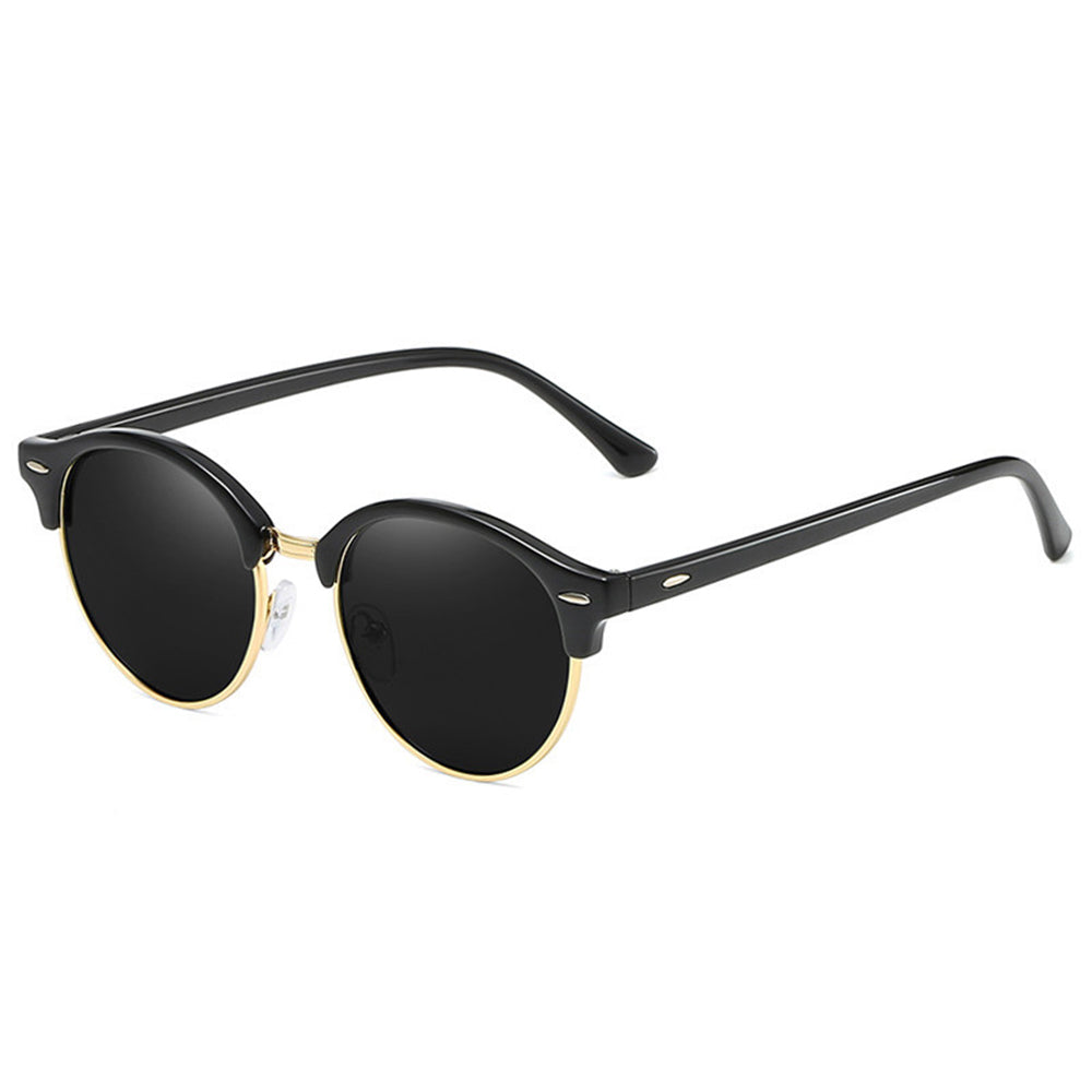Herre solbriller Techsuit 66612, polariserte, UV-beskyttelse, svarte