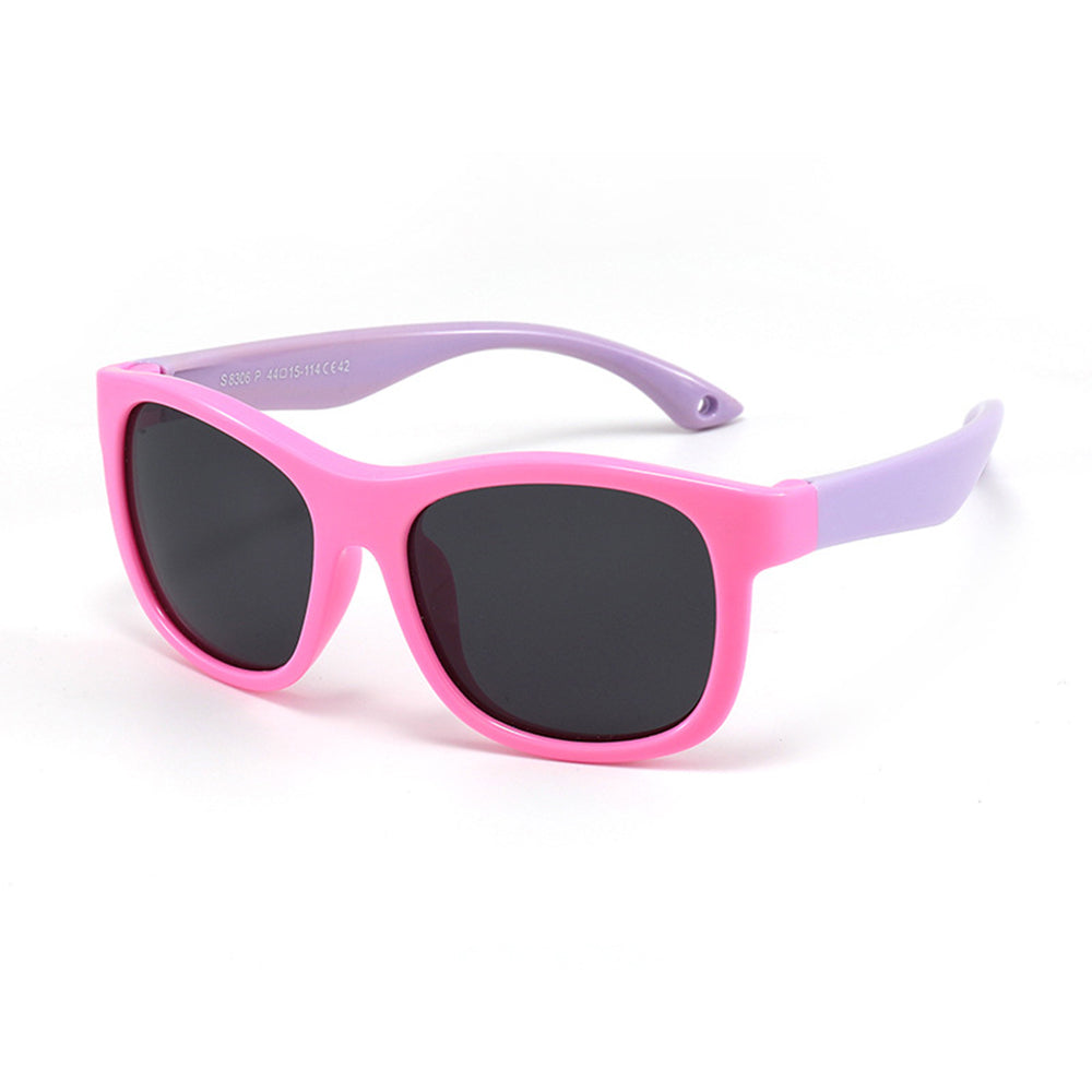 Techsuit Baby Solbriller 8306-C42, Polariserte, Rosa Lilla