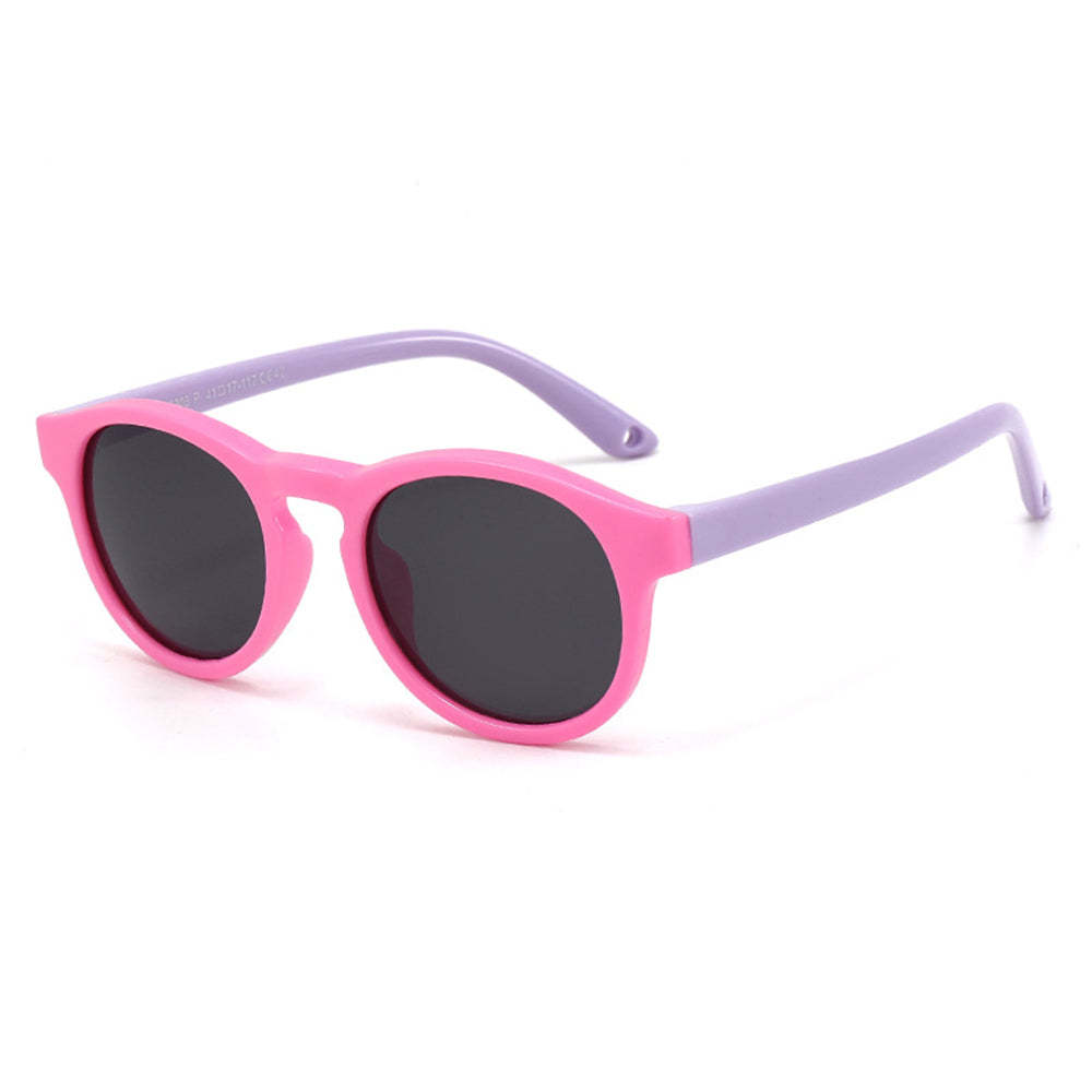Baby Solbriller Techsuit 8308-C42, Polariserte, Rosa Lilla