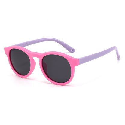 Baby Solbriller Techsuit 8308-C42, Polariserte, Rosa Lilla