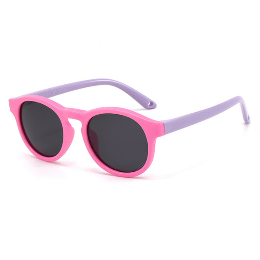 Baby Solbriller Techsuit 8308-C42, Polariserte, Rosa Lilla