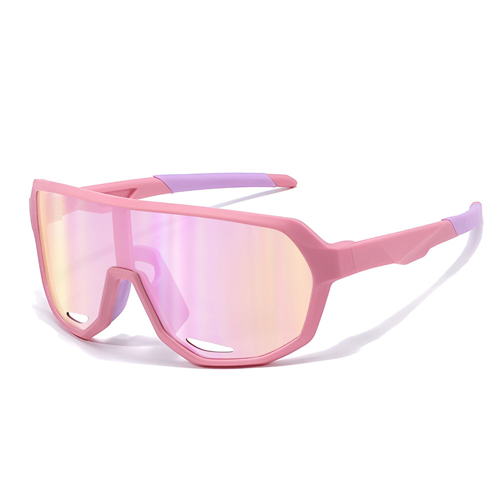 Barne solbriller Techsuit 22312, polariserte, UV-beskyttelse, rosa