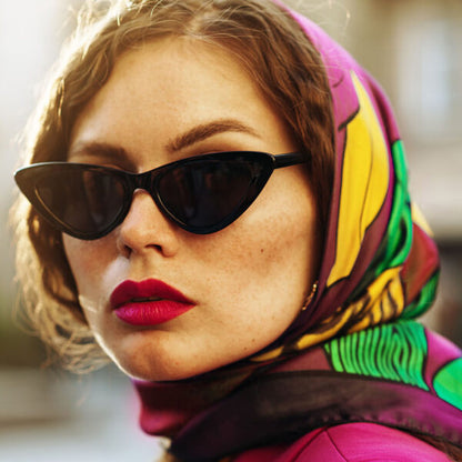 Dame solbriller Techsuit 5040, svarte