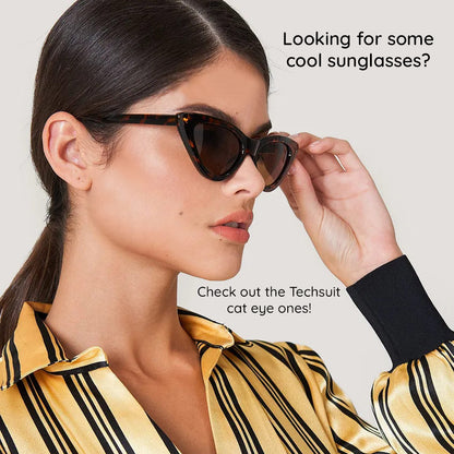 Dame solbriller Techsuit 5040, svarte
