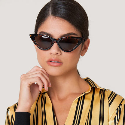 Dame solbriller Techsuit 5040, svart brun