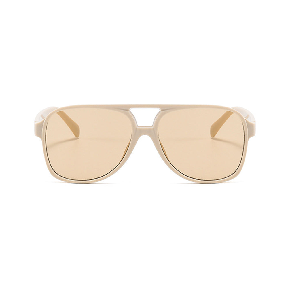 Unisex solbriller Techsuit 98061, UV-beskyttelse, beige brun