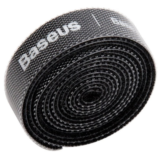 Organisator for kabler Baseus Circle, Velcro, 1m, Svart ACMGT-E01