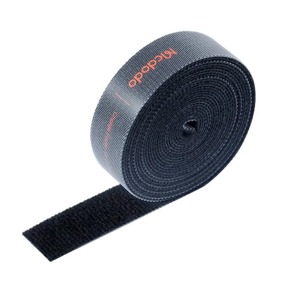 Kabelorganisator McDodo VS-0960 Belt, Velcro, 1m, Svart