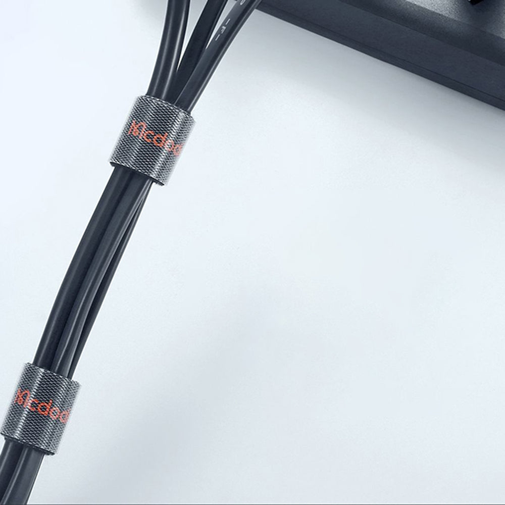 Kabelorganisator McDodo VS-0961 Belt, Velcro, 3m, Svart