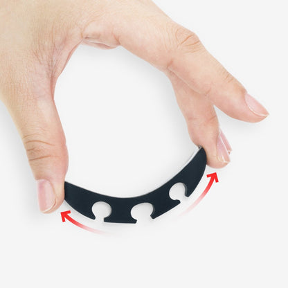 Ringke Kabelorganisator, Sett med 4 stykker, Svart